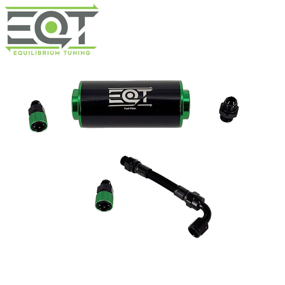 EQT Fuel Filter Kit w/ Flex Sensor Line (Section 2 Kit) - VW/Audi MQB/e 1.8T/2.0T