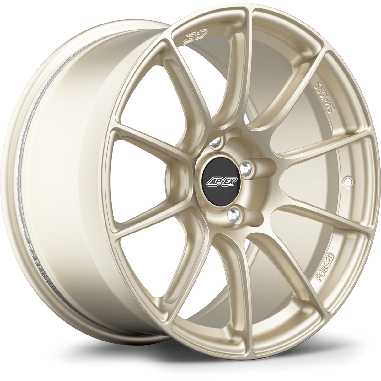 Apex 18" SM-10RS Forged 5x130 Wheel (Motorsport Gold) - Porsche