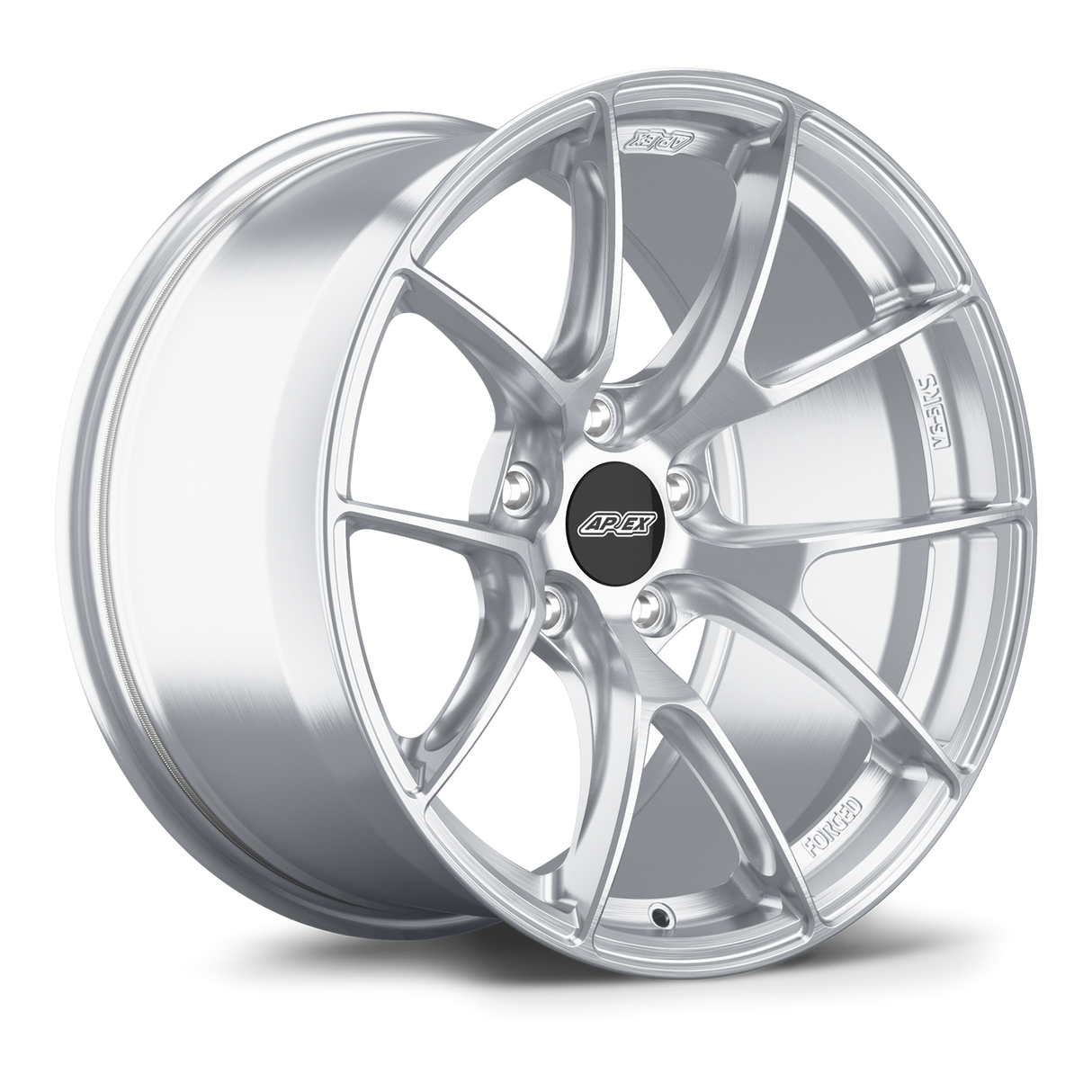Apex 18" VS-5RS Forged 5x130 Wheel (Brushed Clear) - Porsche