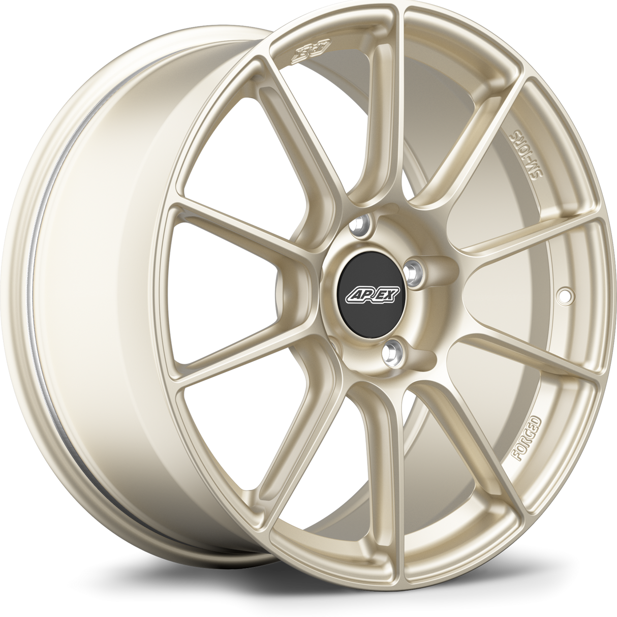 Apex 19" SM-10RS Forged 5x130 Wheel (Motorsport Gold) - Porsche