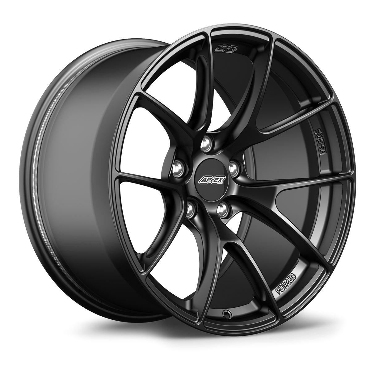Apex 18" VS-5RS Forged 5x130 Wheel (Satin Black) - Porsche