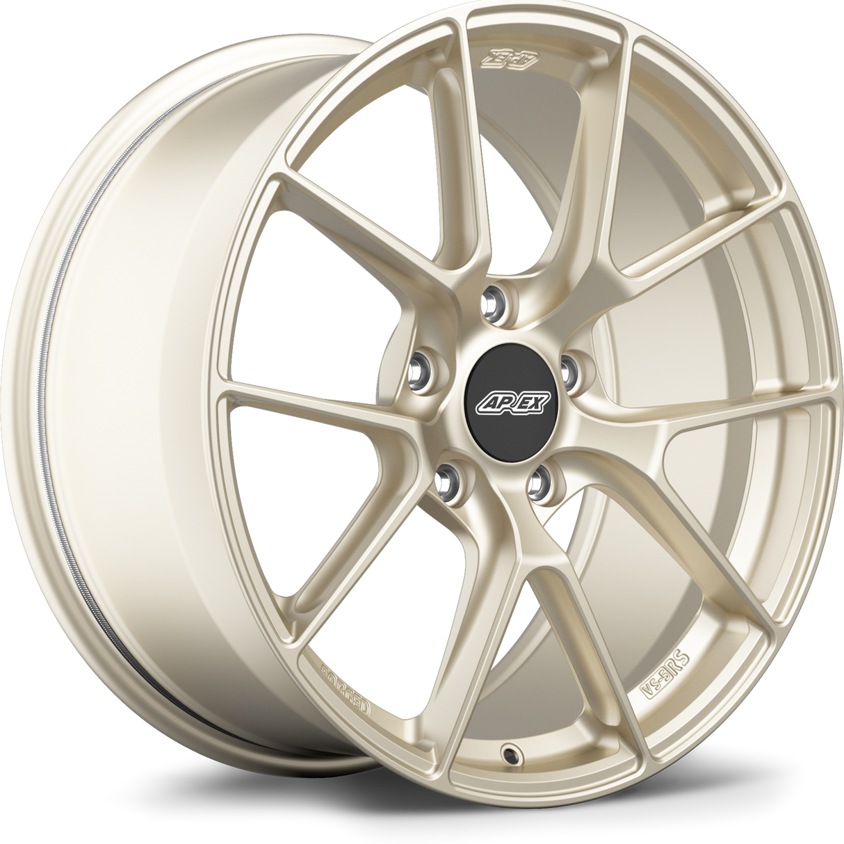 Apex 19" VS-5RS Forged 5x130 Wheel (Motorsport Gold) - Porsche