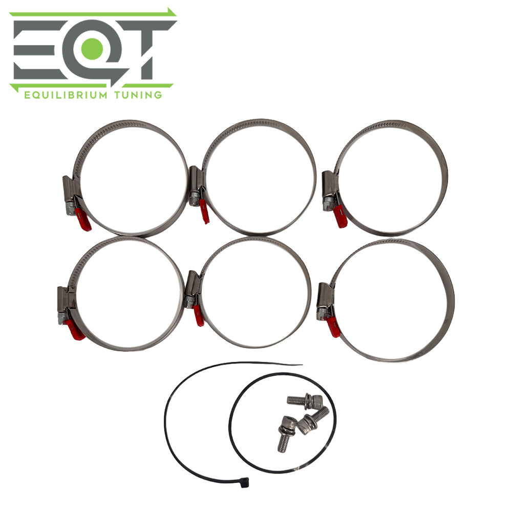 EQT 2.5" Discharge Pipe Kit (w/ TMD) - VW/Audi MQB 1.8T/2.0T