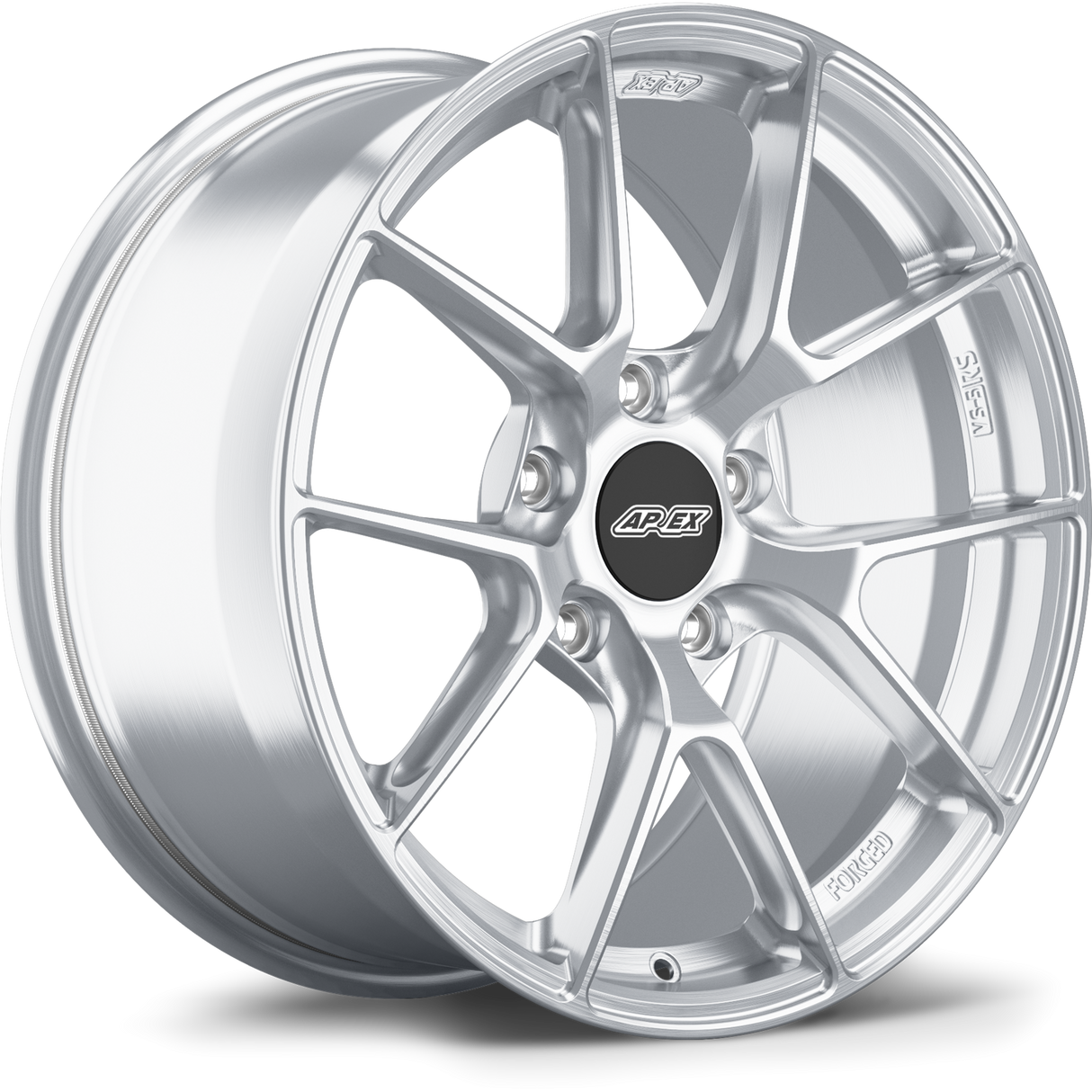 Apex 18" VS-5RS Forged 5x130 Wheel (Brushed Clear) - Porsche