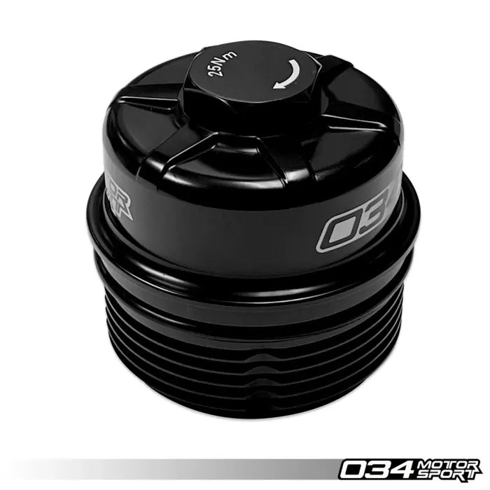 034Motorsport Billet Oil Filter Housing - Audi EA839 (2.9T/3.0T) - Equilibrium Tuning, Inc.