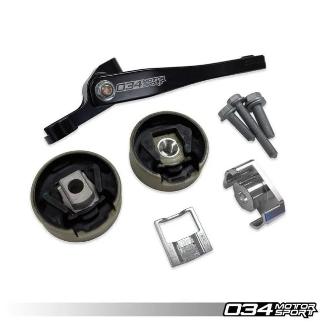 034Motorsport Billet Spherical Dogbone Mount Performance Pack (DSG-7) - VW/Audi MQB/e 2.0T - Equilibrium Tuning, Inc.
