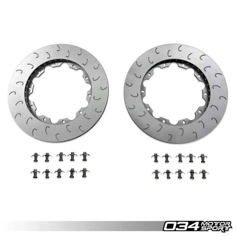 034Motorsport Replacement Rear Rotor Ring Set - Audi S4, S5 (B9+) - Equilibrium Tuning, Inc.