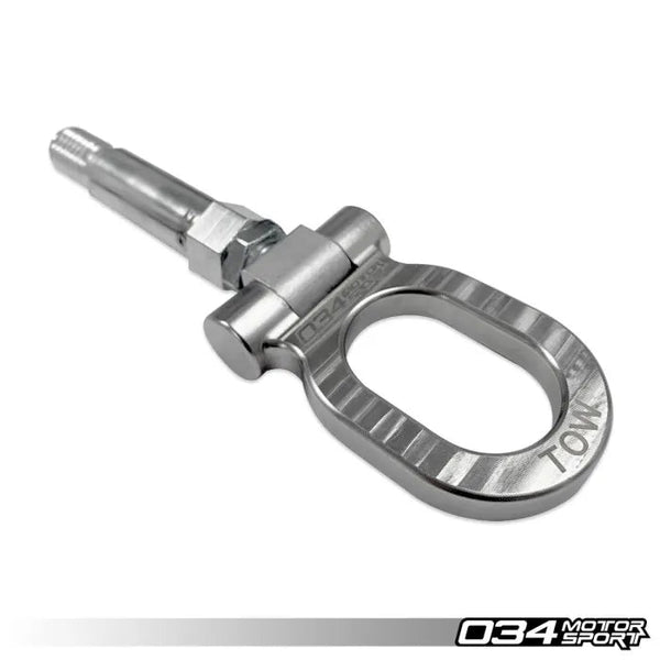 034Motorsport Stainless Steel Tow Hook (105mm) - VW/Audi MQB (Mk7+) (B8+)  (B9+)