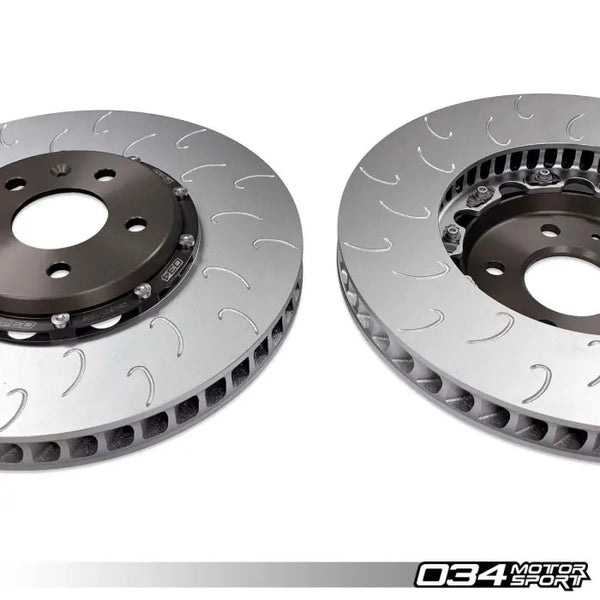 2-Piece Floating Front Brake Rotor Upgrade Kit - Audi B9+ S4/S5/SQ5