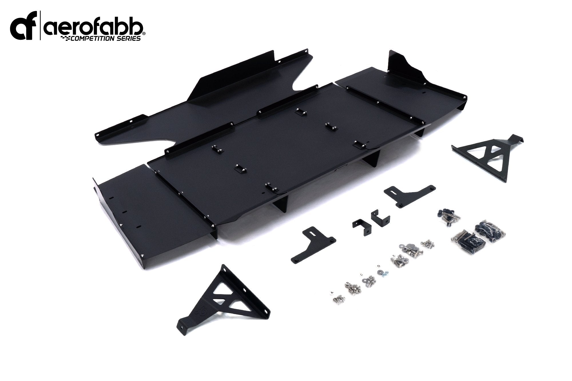 aerofabb Comp Series - Rear Diffuser (MK8 GOLF R) - Equilibrium Tuning, Inc.