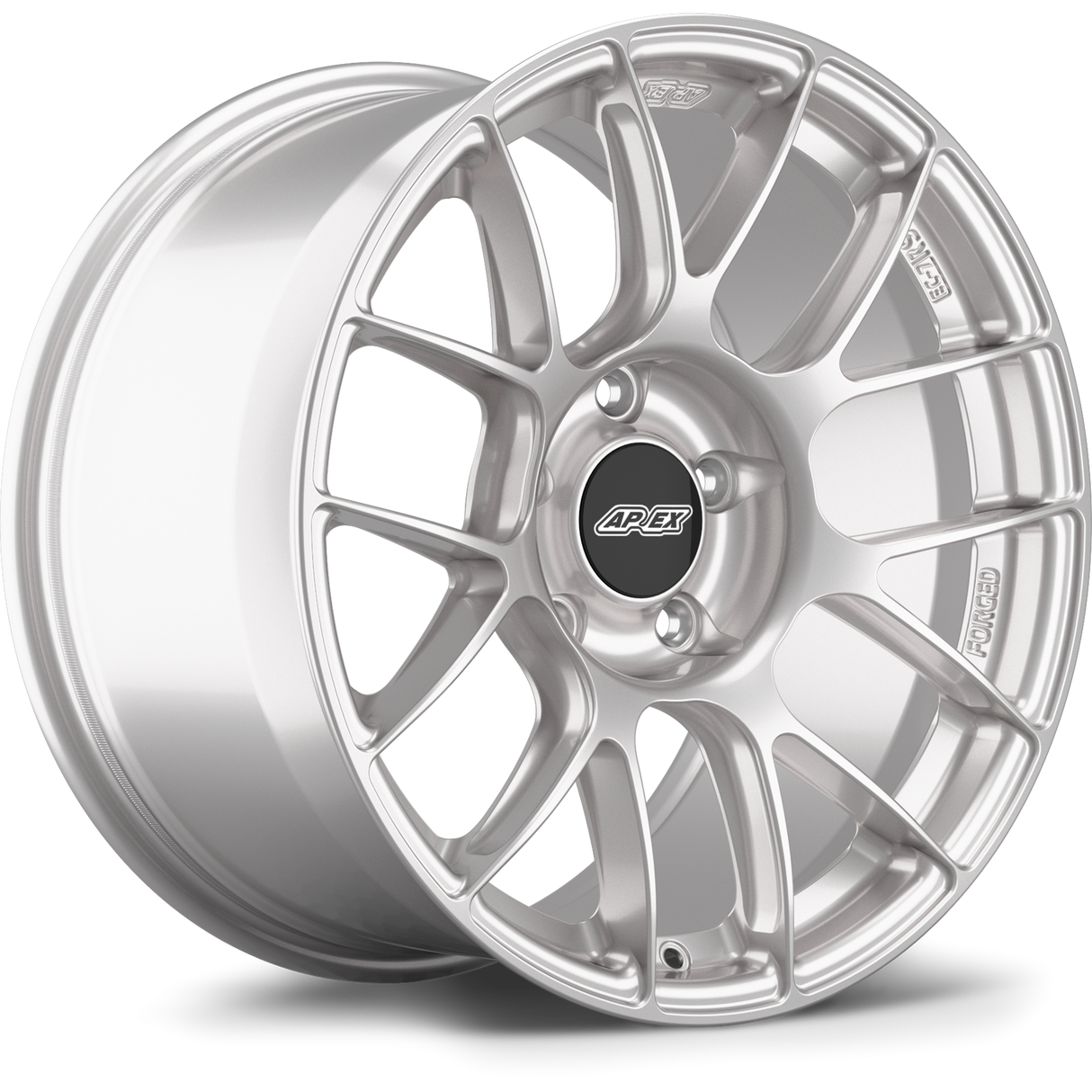 Apex 18" EC-7RS Forged 5x130mm Wheel (Race Silver) - Porsche