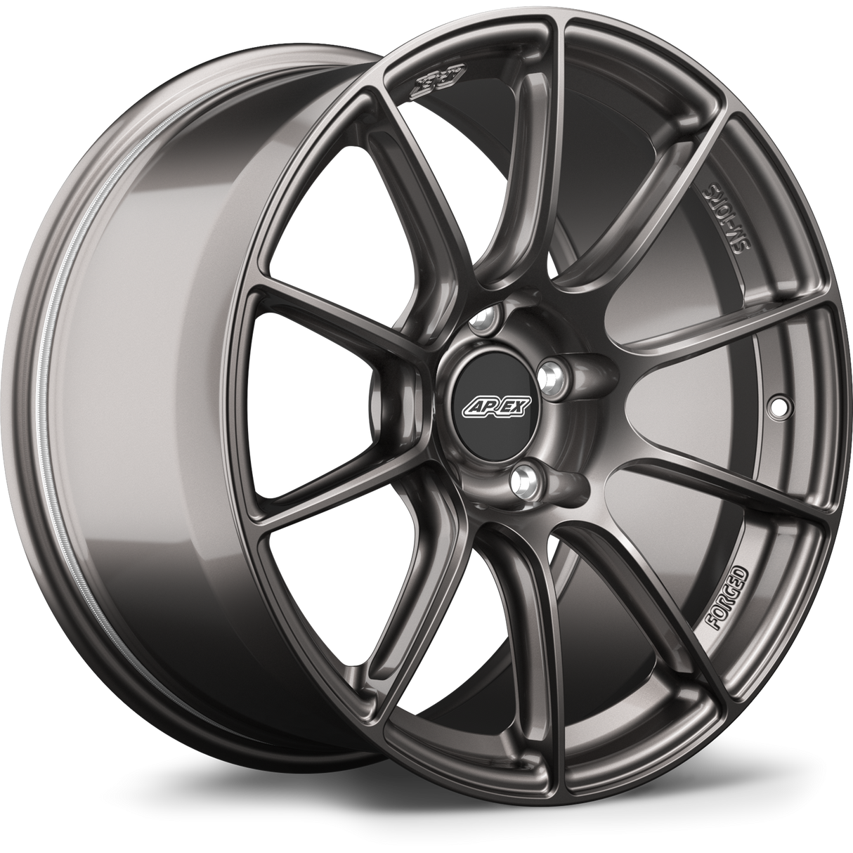Apex 18" SM-10RS Forged 5x130 Wheel (Anthracite) - Porsche 911 (993/996) 718/Boxster/Cayman (986/987/982)