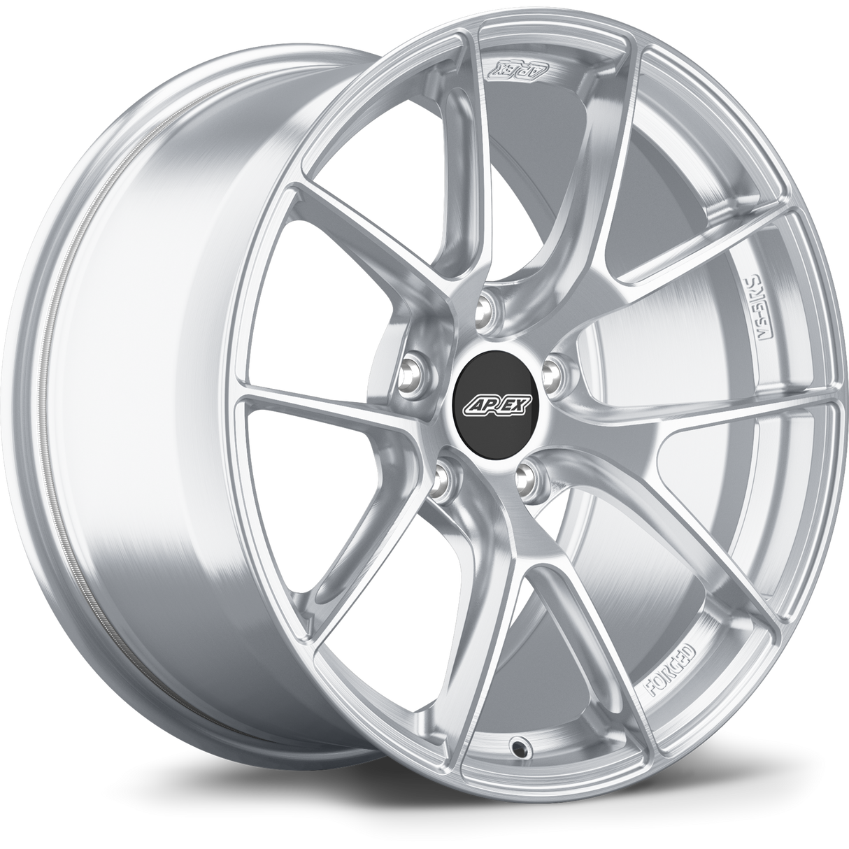 Apex 18" VS-5RS Forged 5x130 Wheel (Brushed Clear) - Porsche 911 (993/996) 718/Boxster/Cayman (986/987/982)