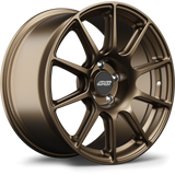 Apex 17" SM-10 Flow Formed 5x112 Wheel (Satin Bronze) - VW/Audi (Small Bore)