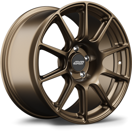 Apex 17" SM-10 Flow Formed 5x112mm Wheel (Satin Bronze) - VW/Audi (Small Bore)