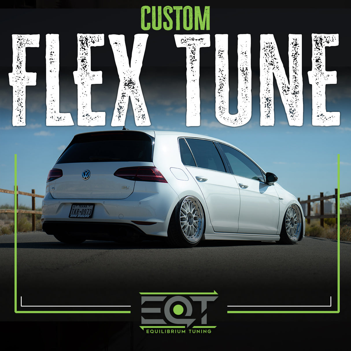 EQT Custom ECU Flex Fuel Tune - VW MQB Golf R 2.0T (Mk7)