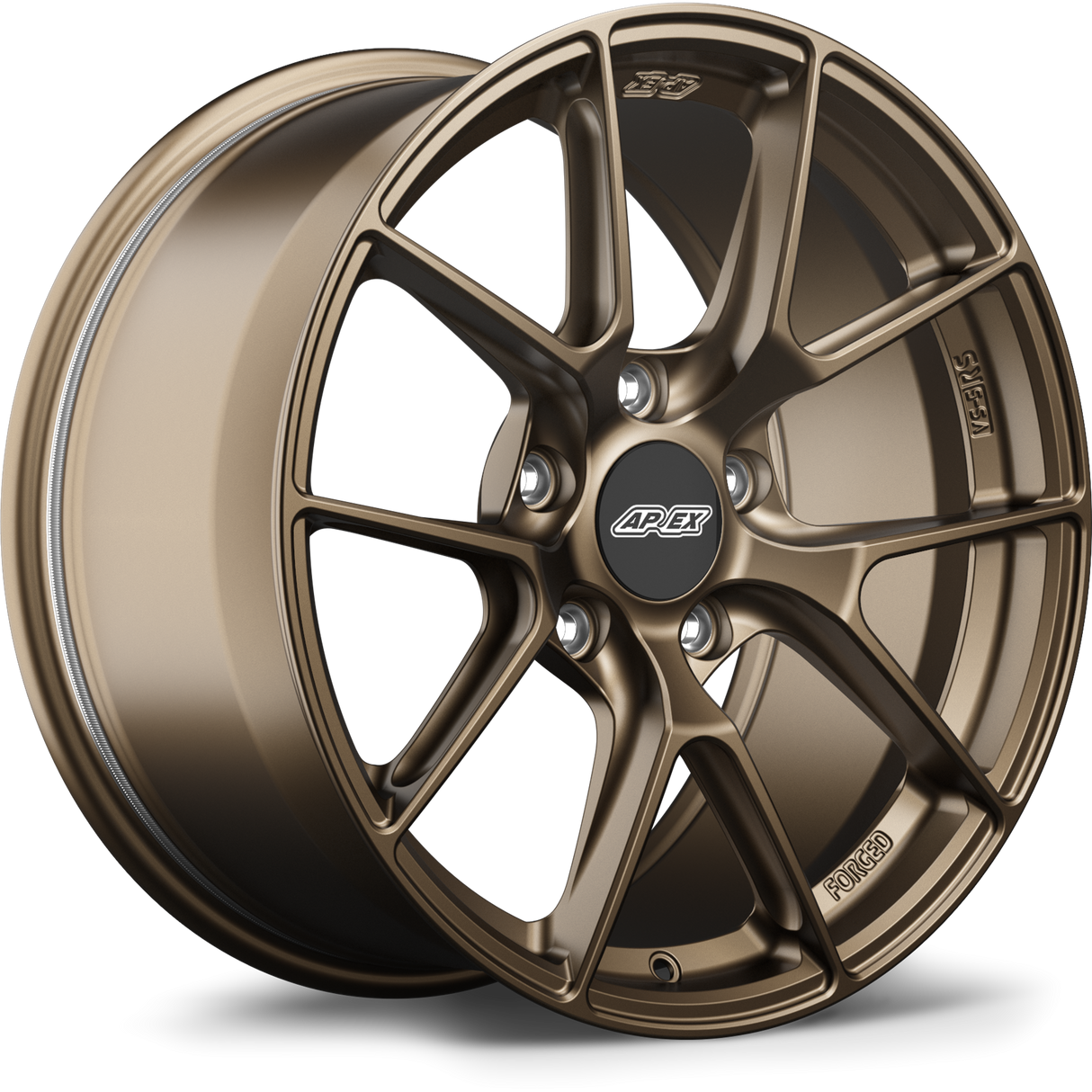 Apex 18" VS-5RS Forged 5x130mm Wheel (Satin Bronze) - Porsche