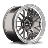 Apex 18" ML-10RT Forged 5x130mm Wheel (Anthracite - Machined Lip) - Porsche