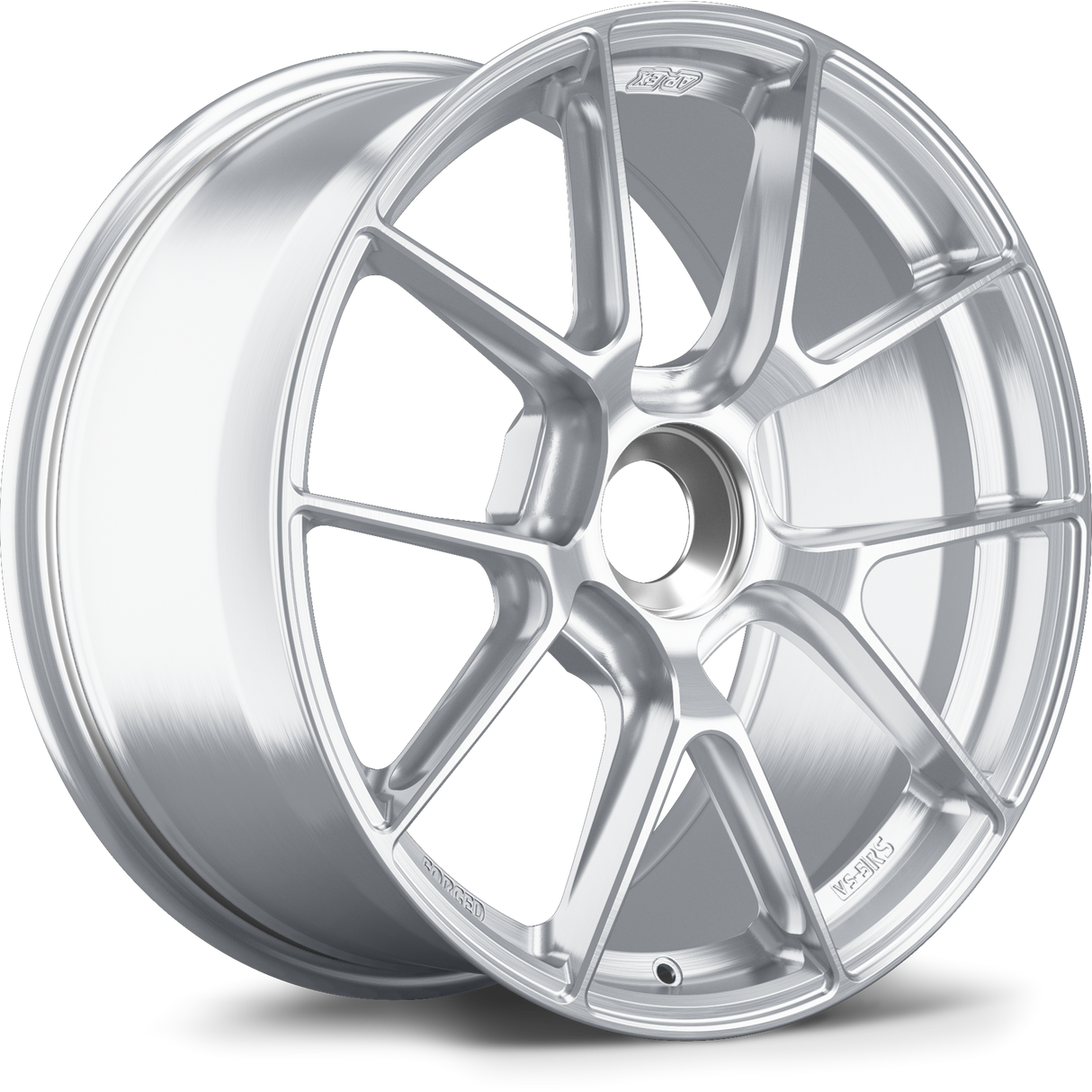 Apex 20" VS-5RS Forged PSCL Wheel (Brushed Clear) - Porsche