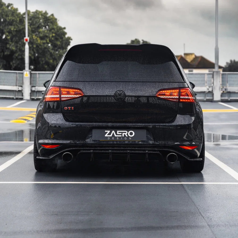 Zaero Design EVO-1 Rear Diffuser - VW GTI 2.0T (Mk7)