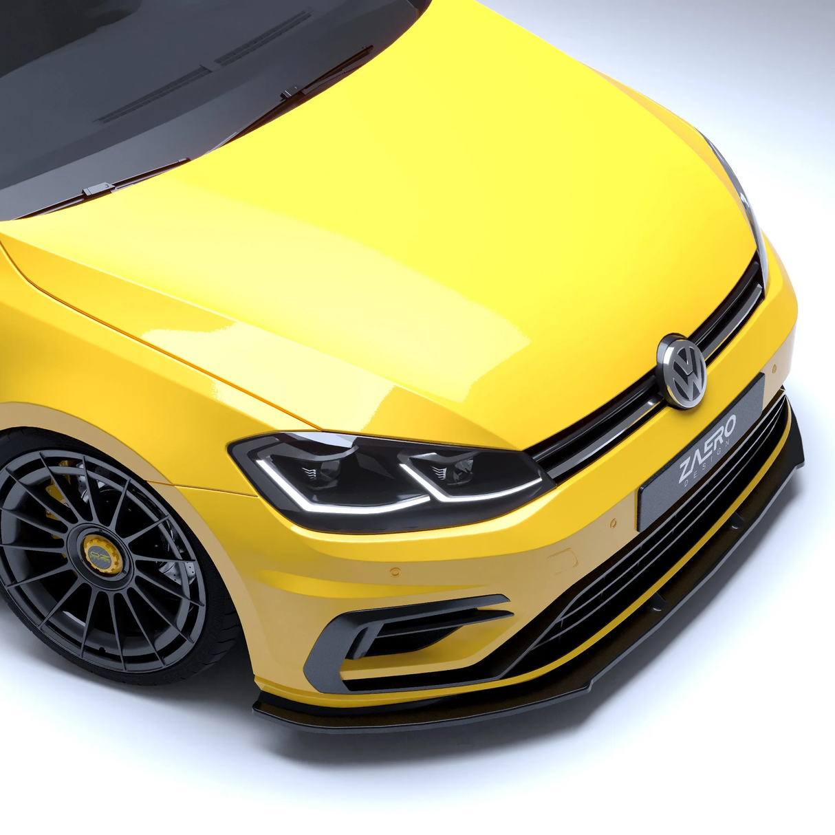 Zaero Design EVO-1 Front Splitter - VW Golf R 2.0T (Mk7.5)