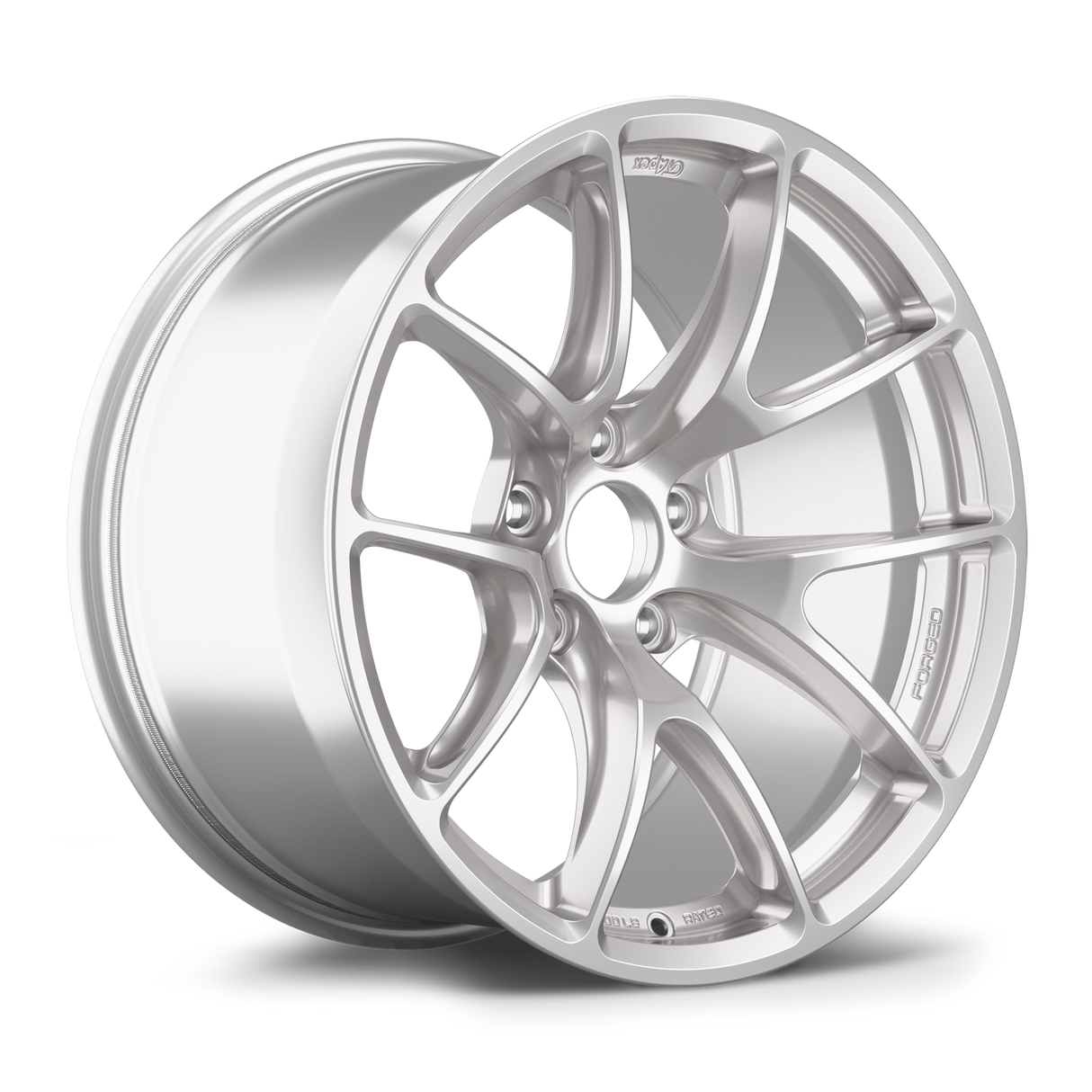 Apex 18" VS-5RE Forged 5x130mm Wheel (Race Silver) - Porsche