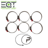 EQT 2.5" Discharge Pipe Kit (w/ TMD) - VW/Audi MQB 1.8T/2.0T