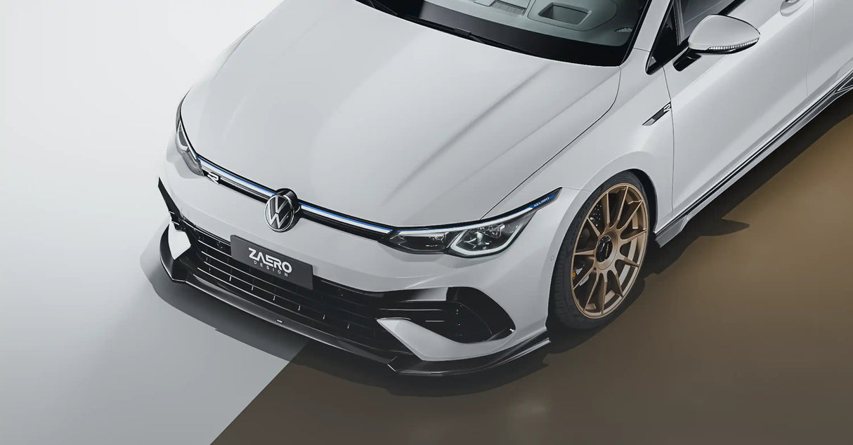 Zaero Design EVO-1 Front Splitter - VW Golf R 2.0T (Mk8)