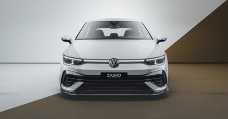 Zaero Design EVO-1 Front Splitter - VW Golf R 2.0T (Mk8)