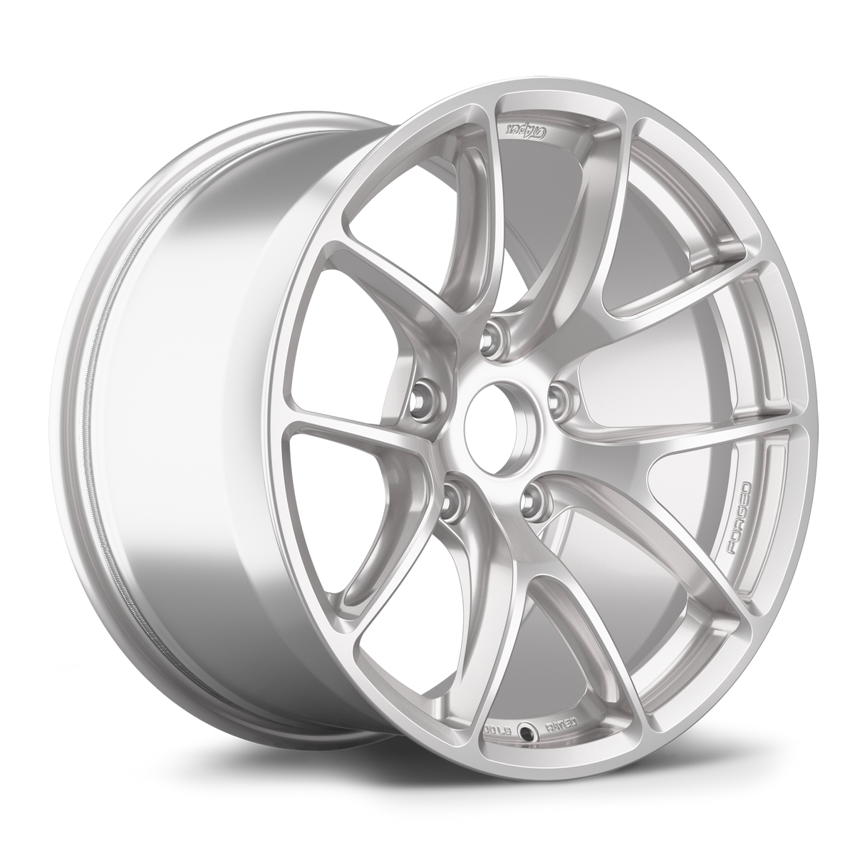 Apex 18" VS-5RE Forged 5x130mm Wheel (Race Silver) - Porsche