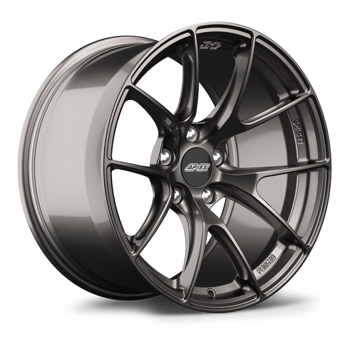 Apex 18" VS-5RS Forged 5x130 Wheel (Anthracite) - Porsche 911 (993/996) 718/Boxster/Cayman (986/987/982)