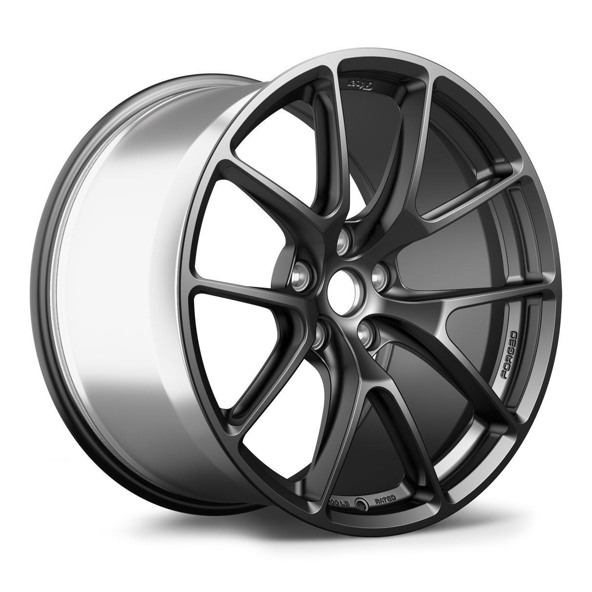 Apex 19" VS-5RE Forged 5x130mm Wheel (Satin Black) - Porsche