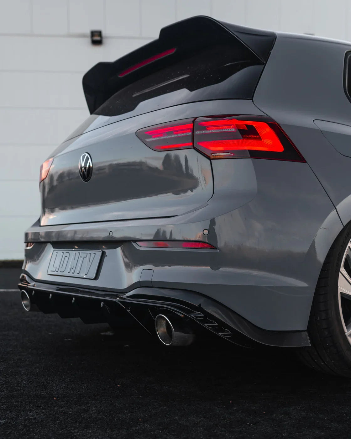 Zaero Design EVO-1 Rear Diffuser - VW GTI 2.0T (Mk8+)