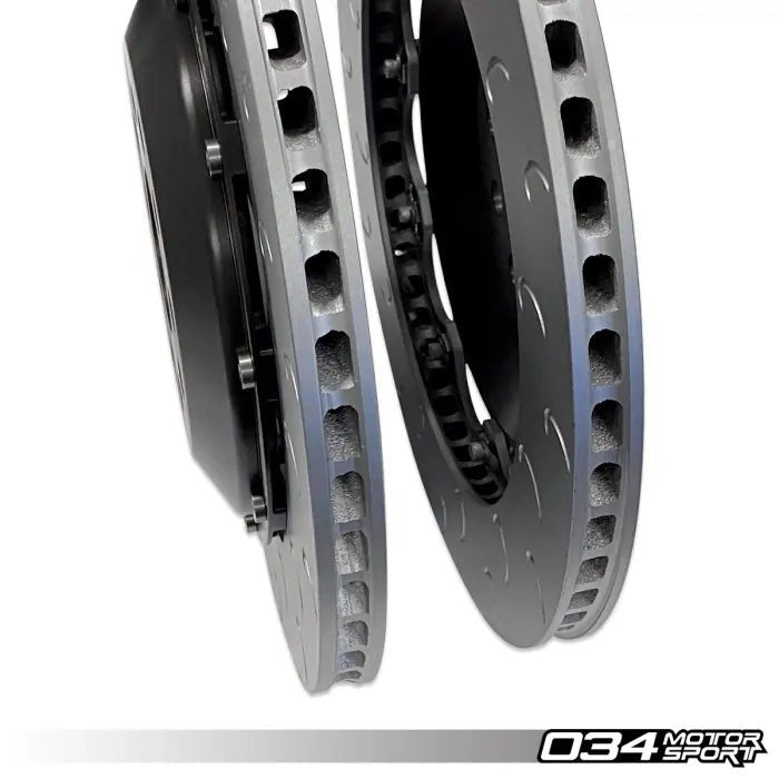 034Motorsport 2-Piece Floating Rear Brake Rotor (350mm) - VW/Audi MQB ...