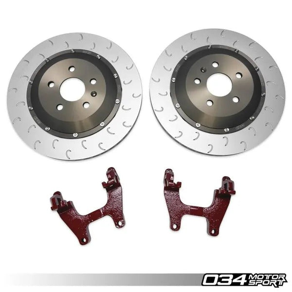 034Motorsport 2-Piece Floating Rear Brake Rotor 355mm Upgrade - VW/Aud – Equilibrium Tuning, Inc.