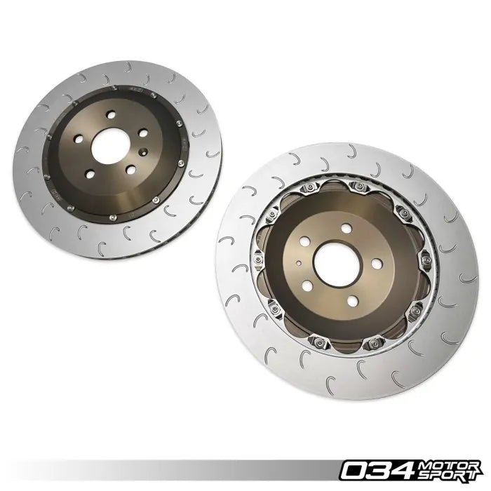 034Motorsport 2-Piece Floating Rear Brake Rotor 355mm Upgrade - VW/Aud ...
