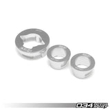 034Motorsport Billet Aluminum Rear Differential Mount Insert Kit - Audi A4/S4 - A5/S5/RS5 - Allroad (B9+) - Equilibrium Tuning, Inc.