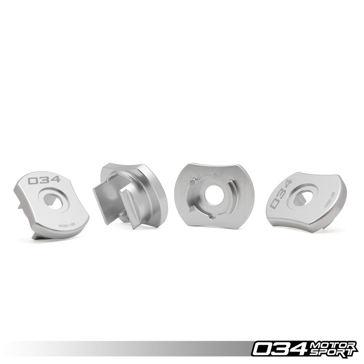 034Motorsport Billet Aluminum Rear Subframe Inserts (MQB AWD) - Equilibrium Tuning, Inc.