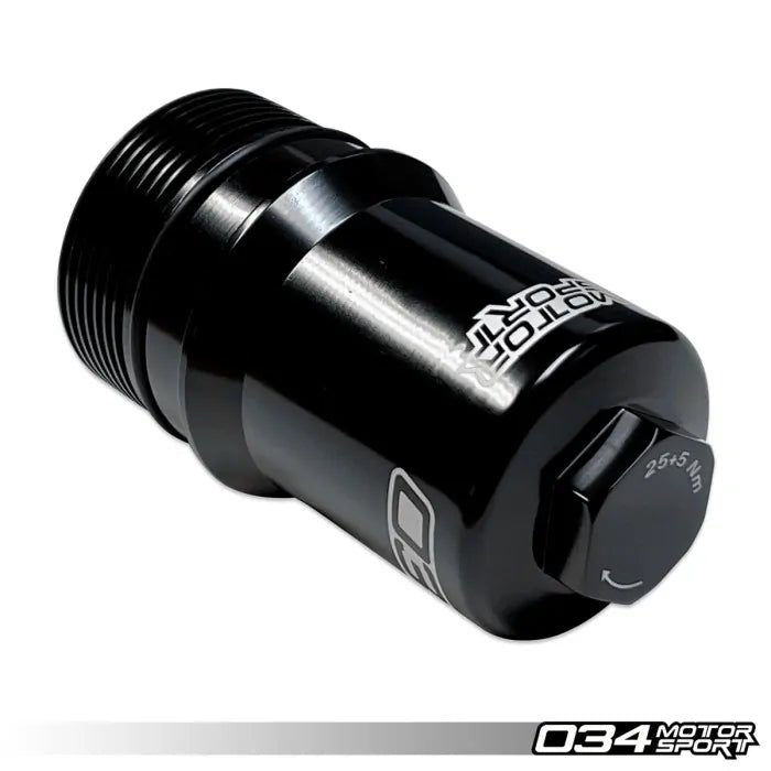 034Motorsport Billet Oil FIlter Housing - VW/Audi MQB/e 2.0T - Equilibrium Tuning, Inc.