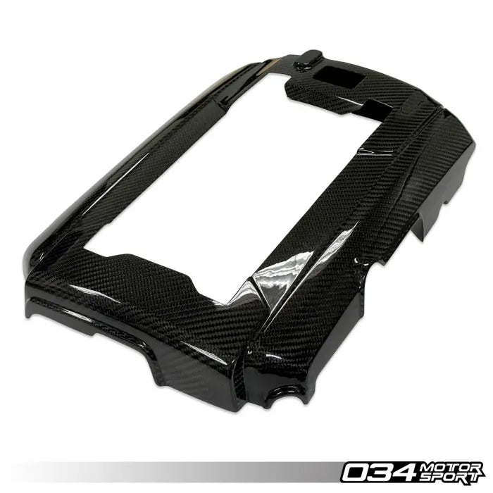 034Motorsport Carbon Fiber Engine Cover - VW/Audi MQB 1.8T/2.0T - Equilibrium Tuning, Inc.