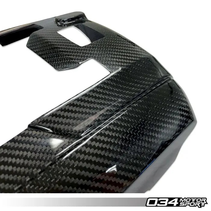 034Motorsport Carbon Fiber Engine Cover - VW/Audi MQB 1.8T/2.0T - Equilibrium Tuning, Inc.