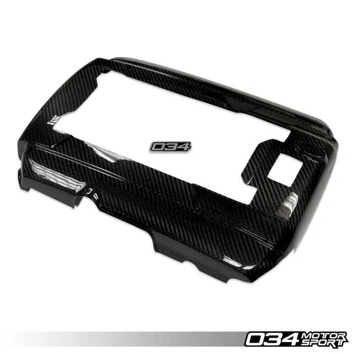 034Motorsport Carbon Fiber Engine Cover - VW/Audi MQB 1.8T/2.0T