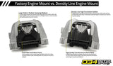 034Motorsport Density Line Motor Mounts (MQB 4 Cyl) - Equilibrium Tuning, Inc.