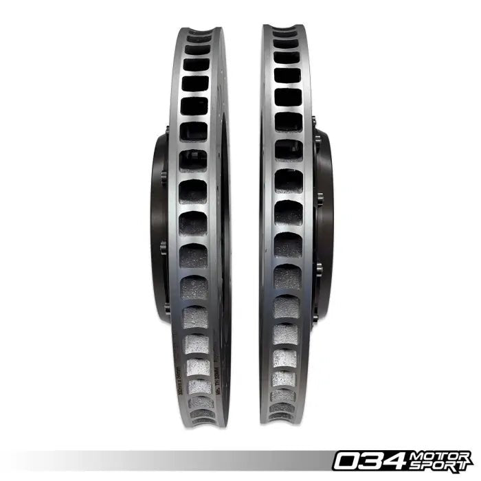 2-Piece Floating Front Brake Rotor Upgrade Kit - Audi B9+ S4/S5/SQ5 - Equilibrium Tuning, Inc.