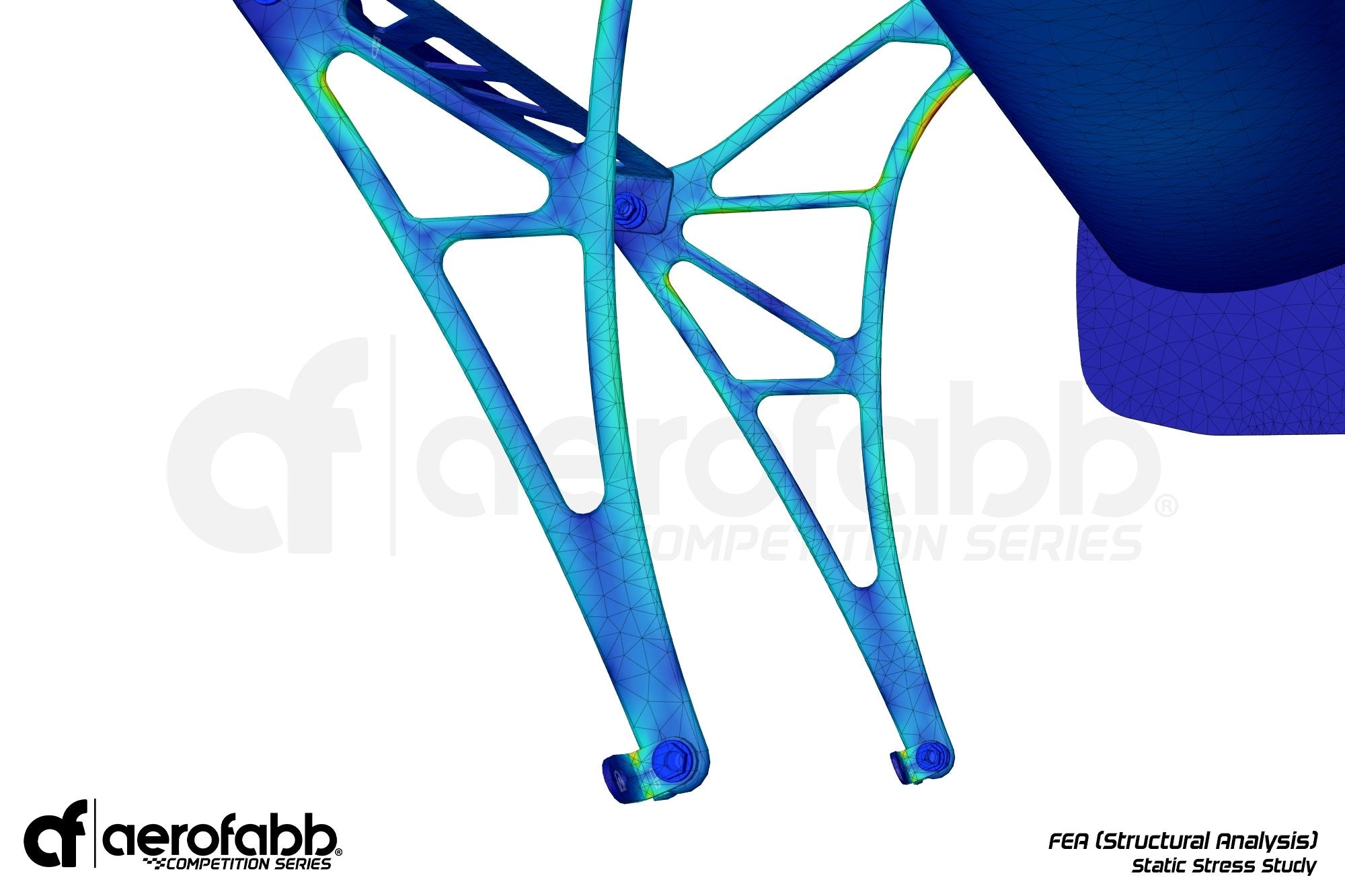 aerofabb Comp Series - Rear Wing Kit (Mk7+ GTI-R-GTD) - Equilibrium Tuning, Inc.