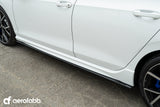 aerofabb Side Splitters (VW MK8 GOLF R) - Equilibrium Tuning, Inc.