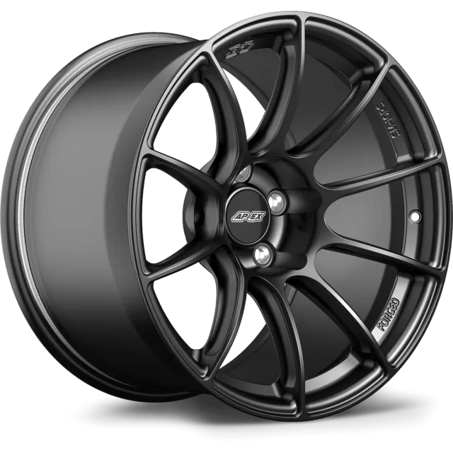 APEX 18" SM-10RS Forged Porsche 5x130 Wheel - Satin Black - Equilibrium Tuning, Inc.