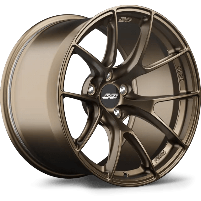 APEX 18" VS-5RS Forged Porsche 5x130 Wheel - Satin Bronze - Equilibrium Tuning, Inc.