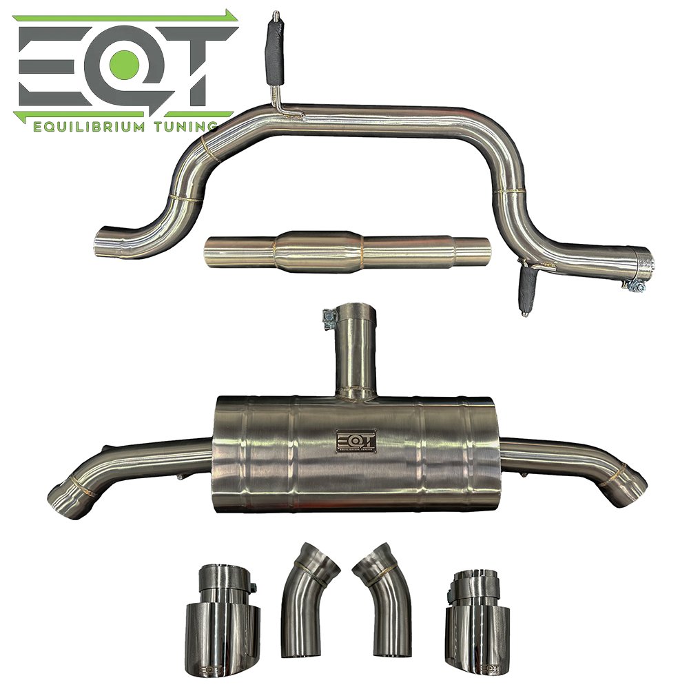 EQT Catback Exhaust System - VW MQBe GTI 2.0T (Mk8) - Equilibrium Tuning, Inc.