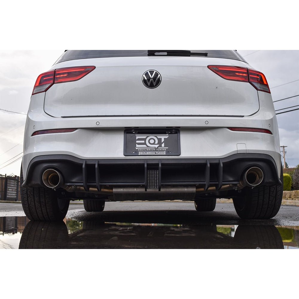 EQT Catback Exhaust System - VW MQBe GTI 2.0T (Mk8) - Equilibrium Tuning, Inc.